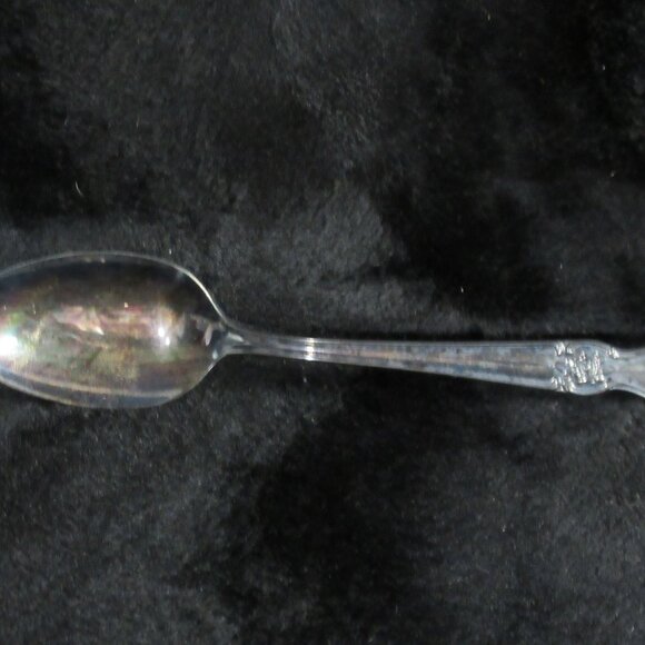 Vintage Old Company Plate Silver Spoon "O" Monogram - Picture 1 of 7